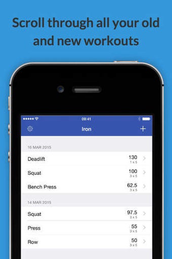 Image 0 for Iron - Workout Log