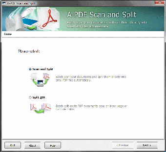 Image 0 for A-PDF Scan and Split