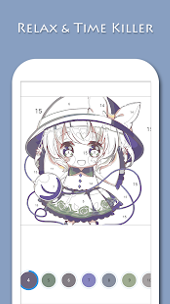 Image 1 for Anime - Paint by Numbers