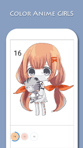 Image 3 for Anime - Paint by Numbers