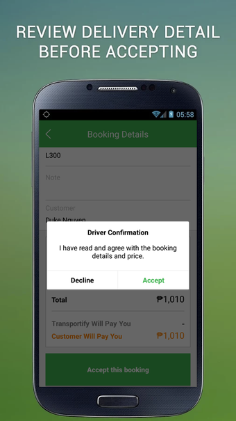 Imagen 3 para Transportify For Drivers