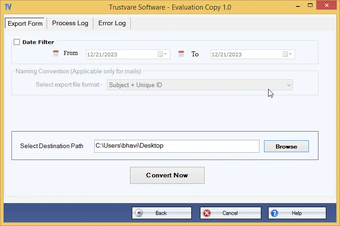 Imagen 0 para TrustVare EML to PST Conv…