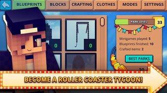 Imagen 2 para Theme Park Craft 2: Build…