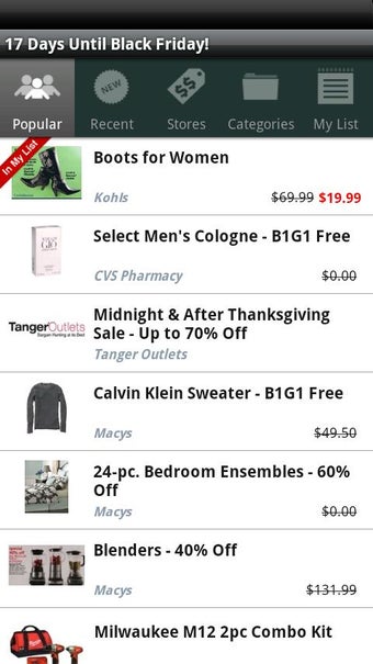 Image 0 for TGI Black Friday