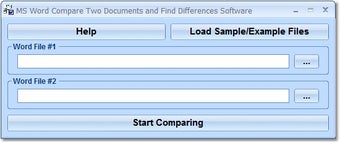 Image 0 for MS Word Compare Two Docum…
