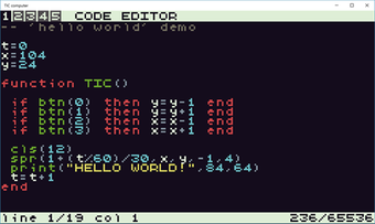Image 0 for TIC-80 for Windows 10