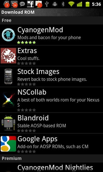 Imagen 4 para ROM Manager