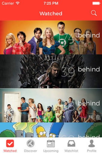 Image 0 for SeenIt - TV Show Tracker …