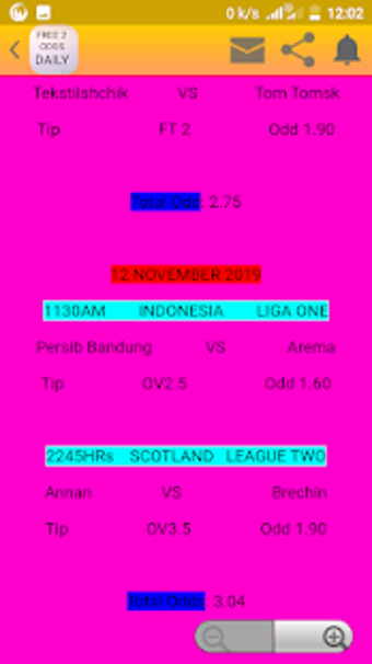 Imagen 3 para FREE 2+ ODDS DAILY
