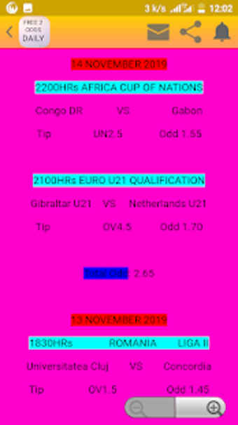 Imagen 2 para FREE 2+ ODDS DAILY