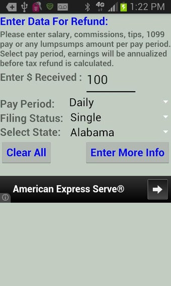 Image 0 for Tax Return Calculator