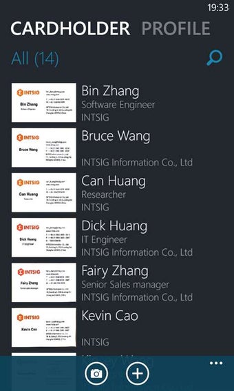 Image 0 for CamCard for Windows 10