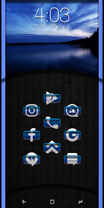 Image 3 for AJ Blue Icon Pack