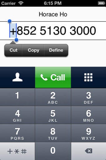 Image 0 for Edit Before Dial/Call