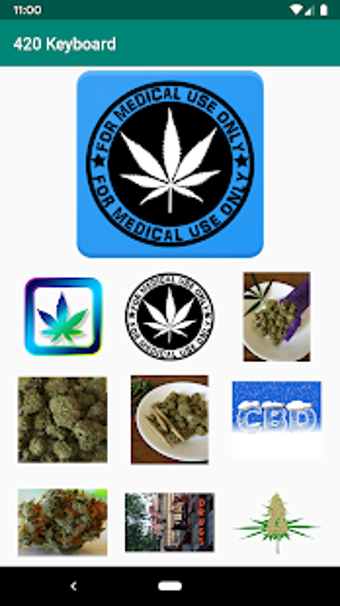 Image 2 for Marijuana Stickers 4/20 f…