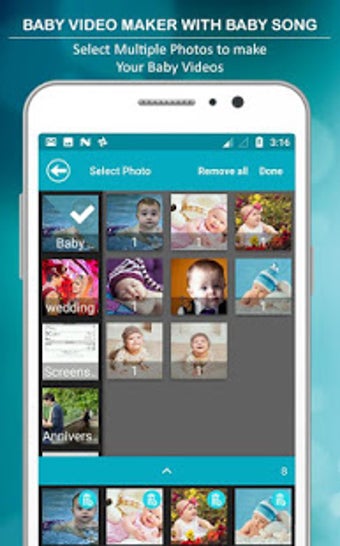 Imagen 0 para Baby Video Maker With Bab…