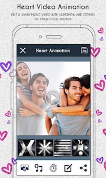 Imagen 2 para Love Photo Effect Video M…