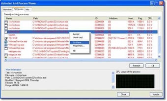 Image 0 for Autostart and Process Vie…