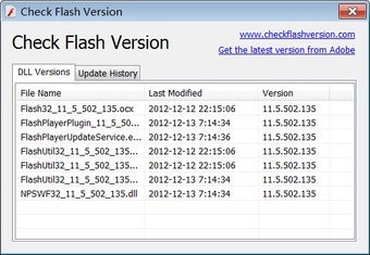Imagen 0 para Check Flash Version
