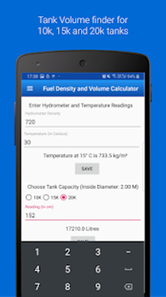Image 1 for Fuel Density and Volume C…