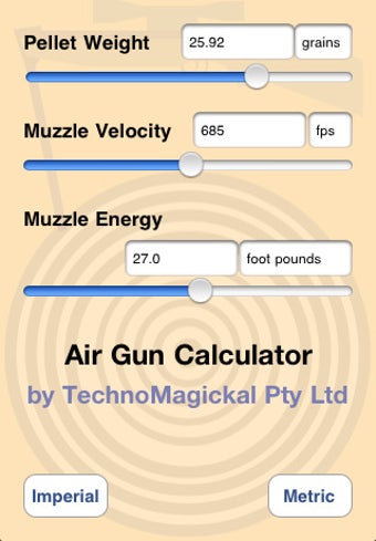 Image 0 for Air Gun Calculator