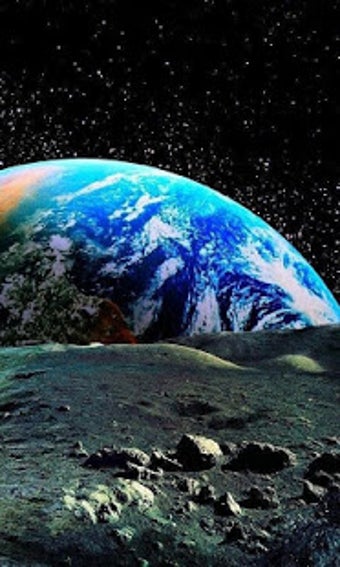 Image 0 for Earth And Moon in HD Gyro…