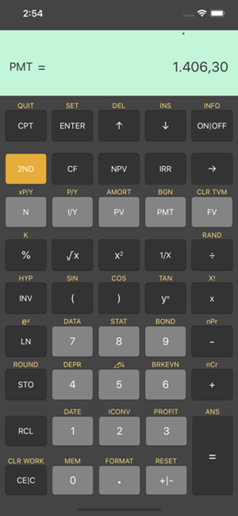 Image 0 for BA II Plus Calculator