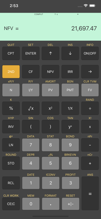 Image 1 for BA II Plus Calculator