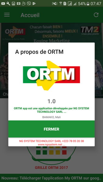 Imagen 0 para ORTM Officiel