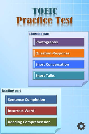 Image 0 for TOEIC Practice Test - Ful…