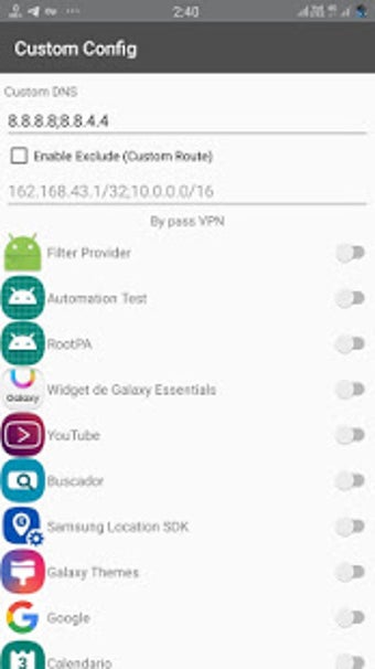 Image 1 for Tun2TAP for Android (Sock…