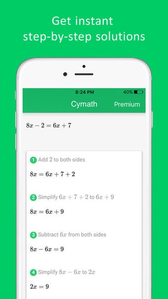 Imagen 3 para Cymath - Math Problem Sol…