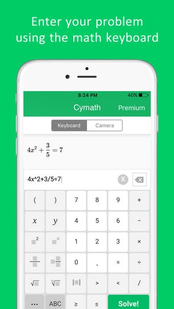 Imagen 0 para Cymath - Math Problem Sol…