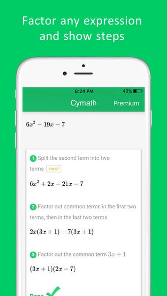 Image 0 for Cymath - Math Problem Sol…