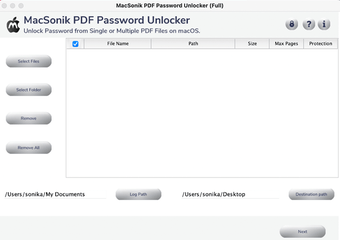 Image 0 for MacSonik PDF Unlocker Too…