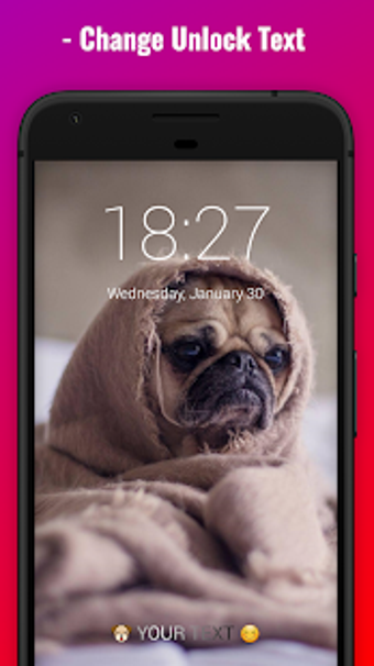 Image 1 for Cute Puppy Lock Screen