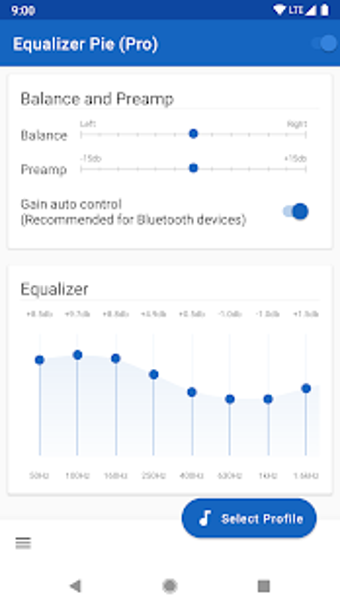 Imagen 1 para Equalizer Pie (Pro)