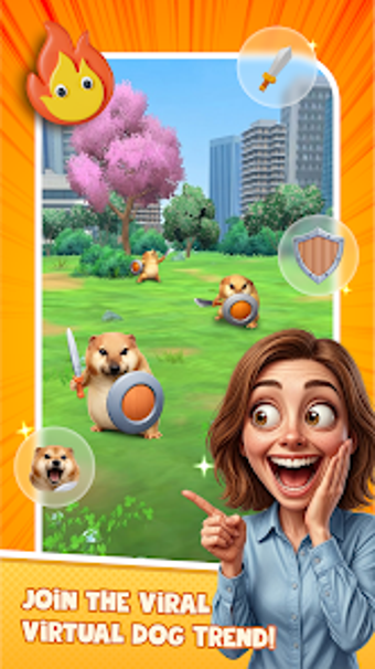 Imagen 0 para Dog Doin: AR Funny Meme F…