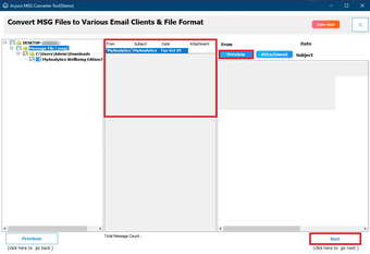 Imagen 0 para Aryson MSG to PDF Convert…