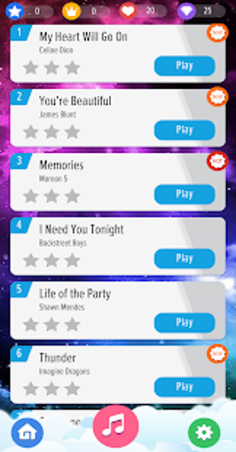 Imagen 1 para Piano Magic Tiles 6 Offli…