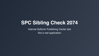 Imagen 0 para SPC Sibling Check 2074