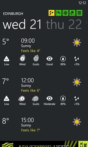 Image 1 for Met Office for Windows 10