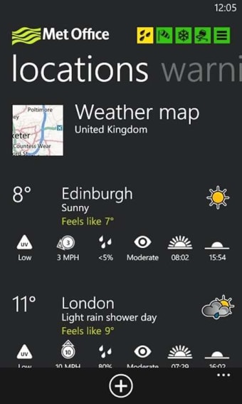 Image 3 for Met Office for Windows 10