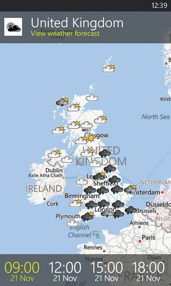 Image 2 for Met Office for Windows 10
