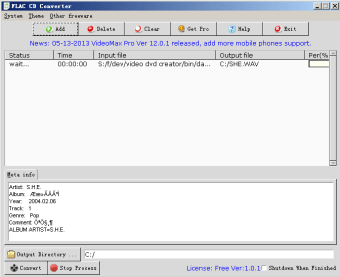 Image 0 for FLAC CD Converter
