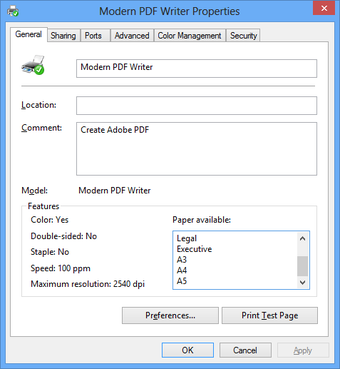 Image 0 for Modern PDF Writer