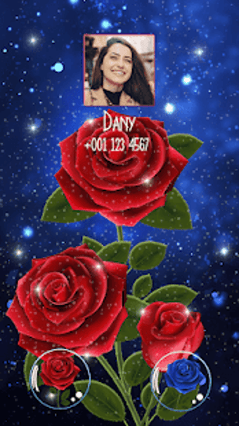 Imagen 1 para Rose Caller Screen - Colo…