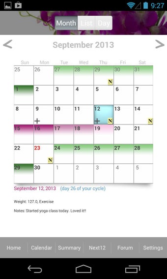 Imagen 1 para iPeriod Period Tracker Fr…