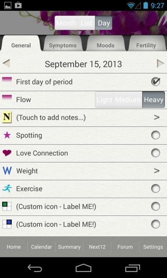 Imagen 0 para iPeriod Period Tracker Fr…