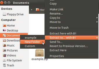 Imagen 0 para B1 Free Archiver for Ubun…